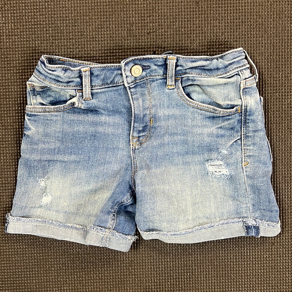 Girls Gap Blue Denim Shorts